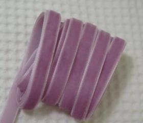 3 Yards Violet Ribbon 3/8 inch - 34