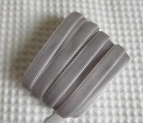 3 Yards Light Grey Ribbon 3/8 inch - 28